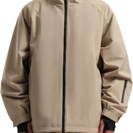 Men's Ski Jacket, Loose-fitting Ski Jacket, Women's Warm Ski Suit, Waterproof and Windproof