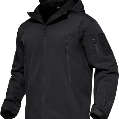 Men's Jacket Tactical Performance Waterproof Softshell Jackets Fleece Lined Ski Snow Winter Windbreaker