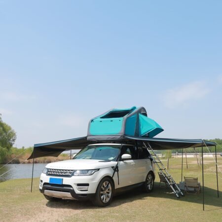 Rooftop Tent: Portable inflatable family camping tent
